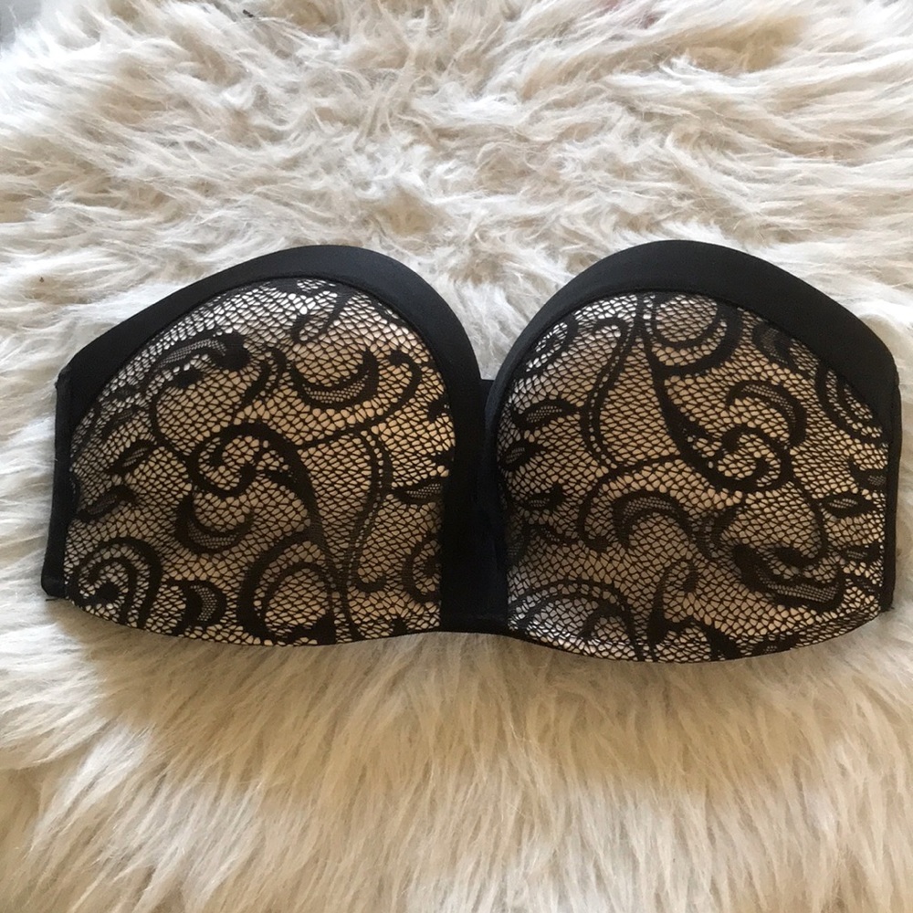 Sexy Lace push up strapless bra 🖤